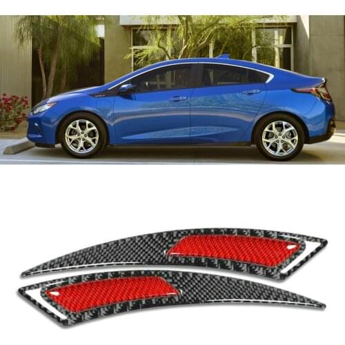 Carbon Fiber Wheel Eyebrow Sticker For Chevrolet HHR TRANS SPORT VIVANT VOLT CORVETTE EPICA Avalanche Equinox Silverado Sonic