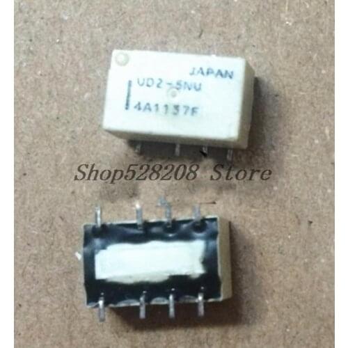 New UD2-5NU Relay 5 VDC DPDT 1 A UD2 10pcs/lot