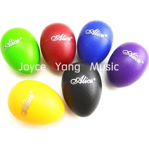 Alice A041SE Colourful Sound Eggs Shaker Maracas Percussion Free Shipping