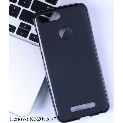 For Lenovo A5 K5 Play K320t Case Silicone Cover Soft TPU Matte Pudding Solid Black Protector Shell For Lenovo Z5 S5 Pro Case
