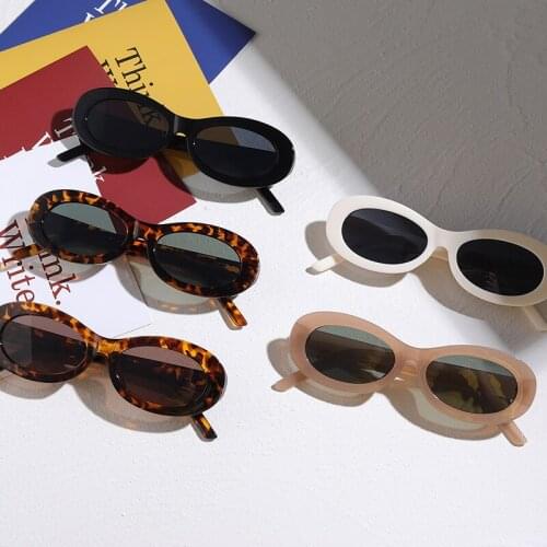 Fashion Vintage Oval Sunglasses Women Men 2021 Luxury Brand Designer Popular Travel Small Frame Sun Glasses Male Shades UV400