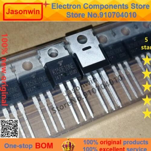 100% nuevo 50 unids/lote original MOSFET TK150E10NE 150A100V K150E10NE TO-220 Transistor