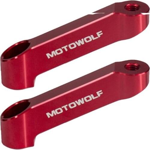 10mm Screws Motorcycle Mirror Extend Riser Spacers Extension Adapter Universal Motorcycle Accessories F19A