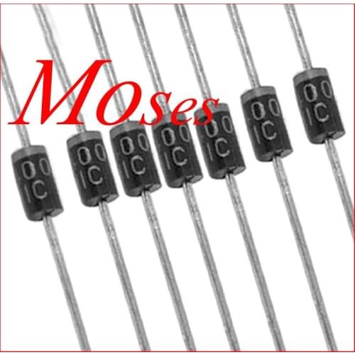 1N4001 1n4001 50V 1A 100% Original New Axial Lead Silicon Rectifier Diodes 5000pcs