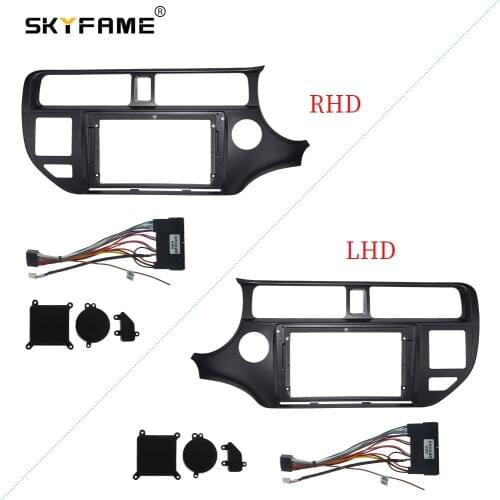 SKYFAME Car Frame Cable For KIA K3 RIO 2011-2015 Android Big Screen Audio Dash Panel Frame Fascia