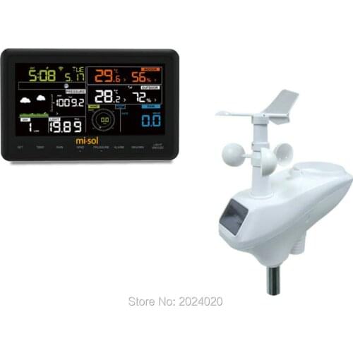 Wireless weather station connect to WiFi, upload data to web wunderground