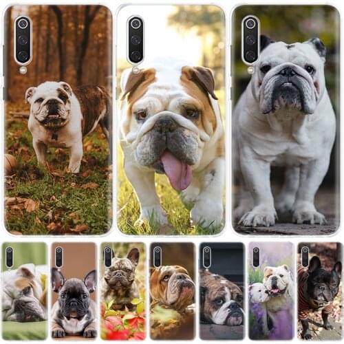 Lovely Pet Dog Pitbull Bulldog Phone Case for Xiaomi Redmi Note 10 9 9S 8T 8 7 8A 7 7A 6 6A 9A 9C S2 K20 K30 Pro Fashion Cover C