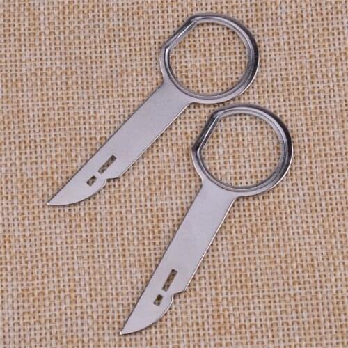 CITALL 2PCs Car Auto Radio Stereo Disassembly Remove Removal Tool Keys for AUDI Mercedes Benz W220 W215 Odometer Cluster S500