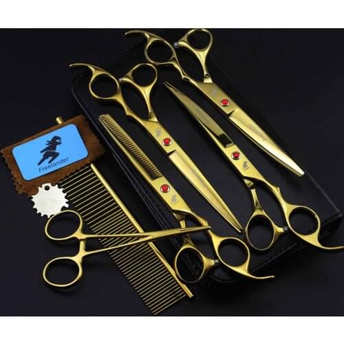 Freelander Professional Pet Grooming Scissors 7 Inch,JP440C,62HRC,Dog Grooming Shears,Cutting Scissors For Gog Grooming
