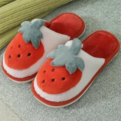 Baby Girls Cotton Slippers 2021 New Winter Childrens Cute Rabbit Plush Slippers Boys Home Indoor Shoes Furry Kids Slippers