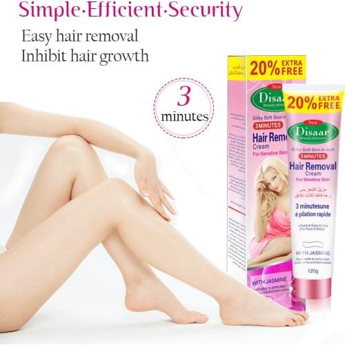 120g Disaar Hair removal cream Soft not irritating Armpit hands feet Non-permanent hair removal Skin care beauty products
