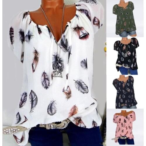 MAIGSWHOO Womens Chiffon Blouses