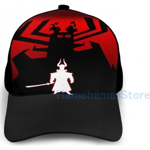 Fashion Samurai Jack Basketball Cap men women Graphic print black Unisex adult hat