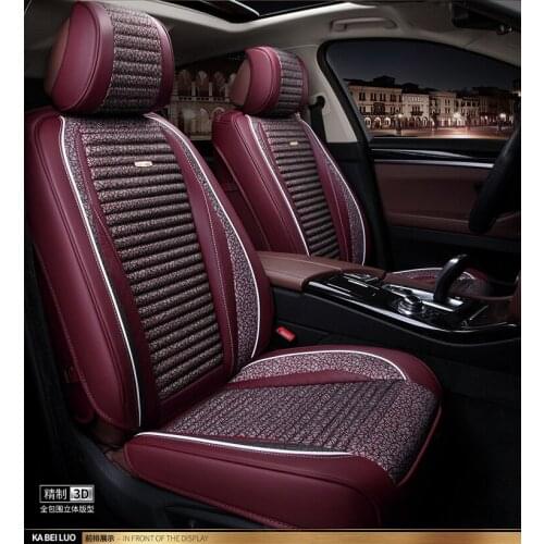 TO YOUR TASTE auto accessories universal luxury leather CAR SEAT cushion for Nissan Sunny TEANA TIIDA GENISS LIVINA SYLPHY TIIDA