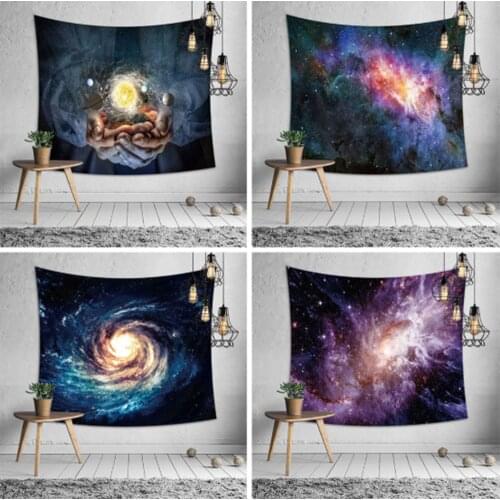 Universe Stars And Galaxies Wall Tapestry Digital Printing Home Decor Tapestries 200×150cm Polyster Tablecloths Beach Towels