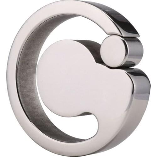 Stainless Steel Cock Ring Scrotum Bondage Ball Stretcher Pendant Testicle Stretched Delay Penis Ring Adult Sex Toys For Men