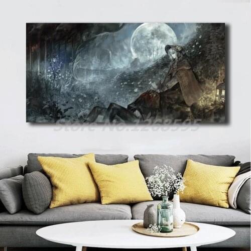 Plain Doll Bloodborne HD Wallpapers Canvas Painting Print Living Room Home Decor Modern Wall Art Oil Painting Poster Artwork