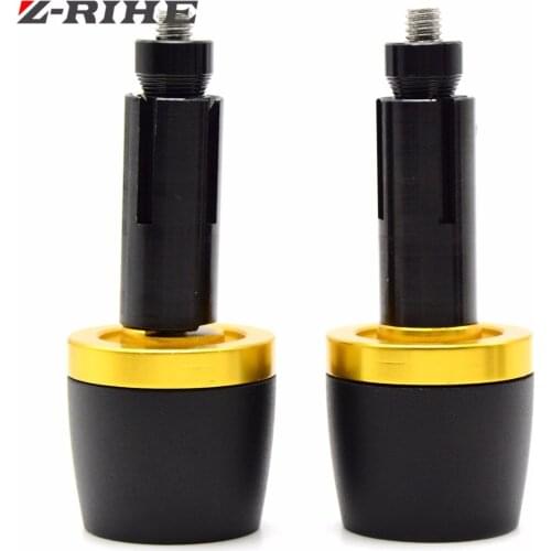 7/8 '' 22mm CNC motorcycle steering hand handle bar grips ends For 125 RC390 Yamaha TMAX 530 Kawasaki z800 Honda bmw