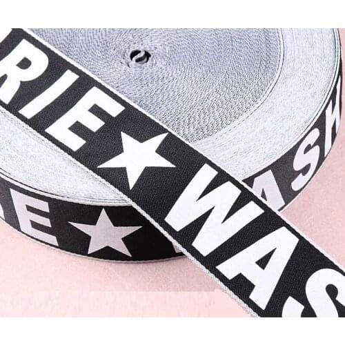 4cm Oil print twill webbing Ribbon for Craft Fabric Ribbon Grosgrain Ribbon Trim Handmade Sewing Accessories DIY Craft Supplies