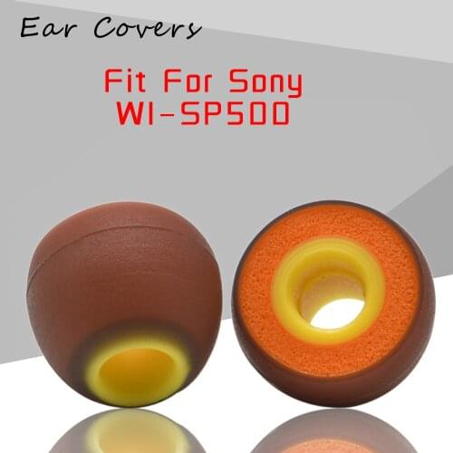 Earplugs For Sony WI-SP500 WI SP500 Earphone Ear Buds Replacement Headset Ear Pad PU