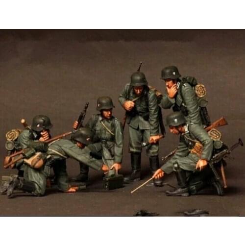 1/35 Resin Figure Model Kit Unassambled Unpainted 0089