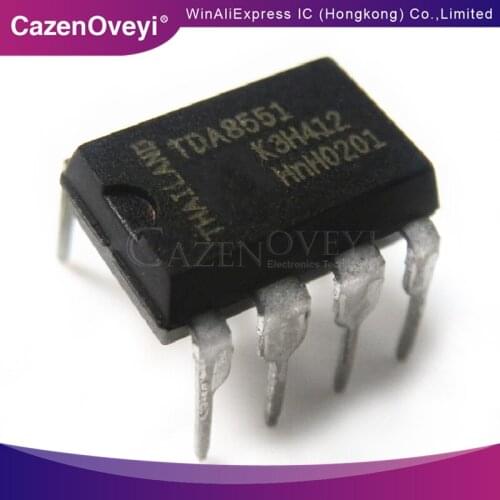 10pcs/lot TDA8551 TDA 8551 DIP-8 In Stock