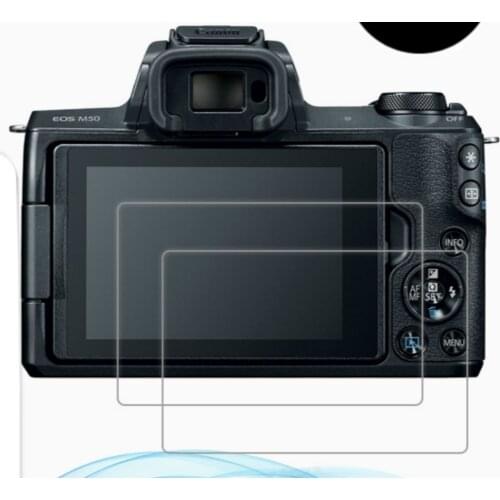 2Pcs For Canon EOS M50 M200 RP R Ra 90D M6 G5 G7 X Mark II III 2.5D Clear Tempered Glass Screen Protector Mirrorless Camera Film