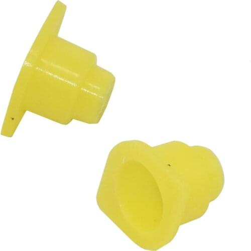 Bee queen Cage Accessories Beekeeper Beekeeping Tools Yellow Pedestal Guard Longwall Shield Queen Cage Cover 20 Pcs