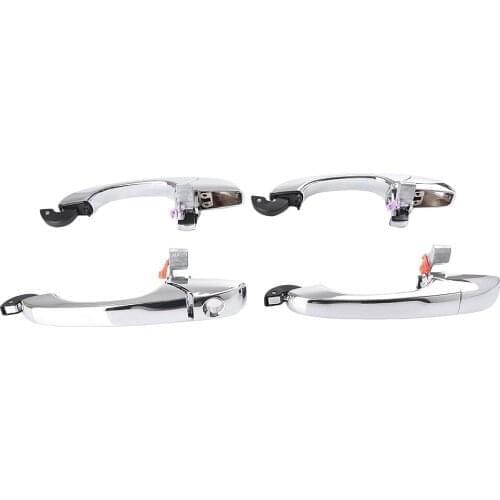 4Pcs Car Exterior Door Handle Front Rear Left Right For CHRYSLER 300 300C 2005-2010 For DODGE MAGNUM 2005-2008