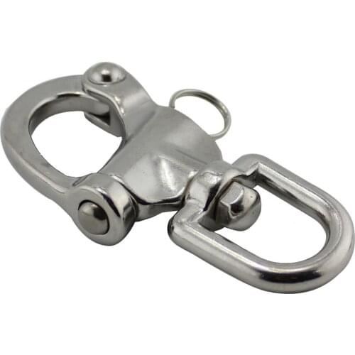 5 pcs per lot 70mm 316 stainless steel swivel snap shackle/marine hardawre/boat hardware