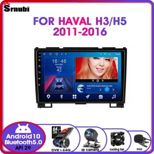 Android 10.0 2 Din For Haval Great Wall H3H5 2011-2016 RDS DSP IPS Car Radio Multimedia Video Player 4G WIFIGPS Navigation DVD