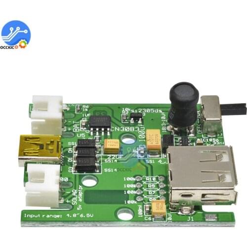 BMS 3.7V USB Lithium Battery Solar Charging Module Controller Board Solar Power Bank Charger Accessory CN3083 Control