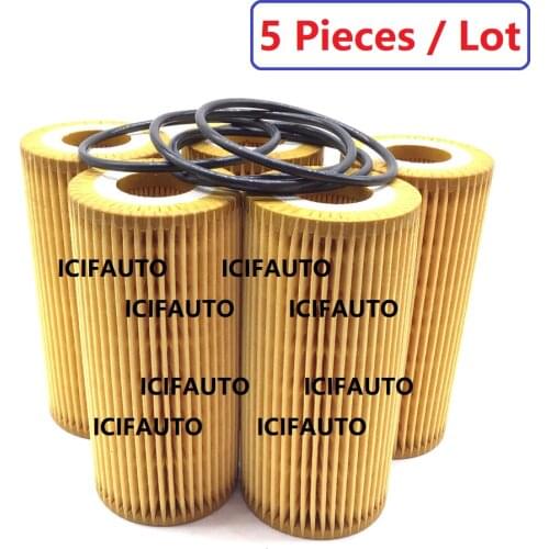 5 X New For Volkswagen Beetle Jetta Passat Engine Oil Filter 06K115466, 06K115562, 06L115466, 06L115562, 06L115466C, 06L115466B