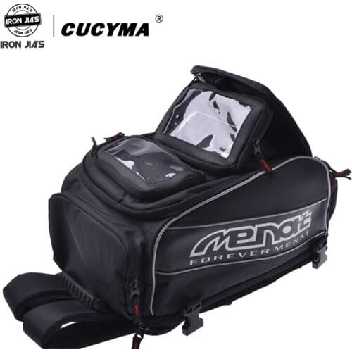 Waterproof Motorcycle Fuel Tank Bag Multifunctional Large capacity Oil Tank Package Magnetic Saddle Bag Motocross Touring Bags