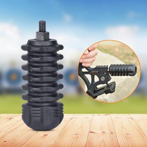 New Dampening Archery Stabilizer Rubber Black for Compound/Recurve Bow Hunting Practice Sports Accessories
