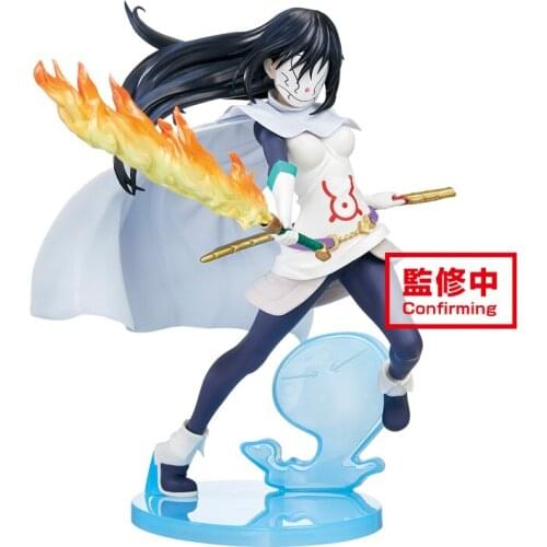 Regarding My Rebirth and Becoming A Slime Shizue Izawa Fighting Ver.japan Anime Figure PVC Model Cartoon Toy Collectibles Model