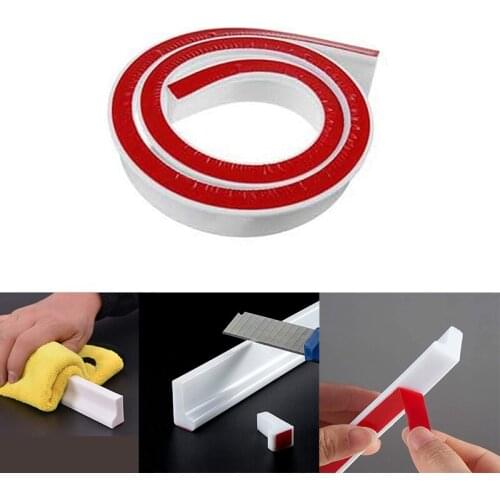 Collapsible Bathroom Water Stopper Silicone Water Blocker Dry And Wet Separation Waterproof Strip Shower Threshold