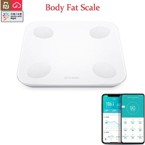 Youpin YUNMAI Smart Body Fat Scale Mini2 Bathroom Weight BMI Fitness electronic LED digital work with Mi homes APP