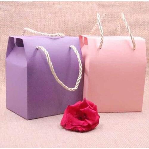 50pcs 2018 hot sale New DIY Candy Box Gift BOX 6Colours Wedding Favourate Box For Card Cookies 8.9x10.5x6.7cm Wedding Cake Box