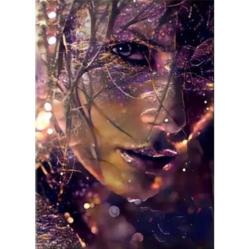 New 5D Diamond Painting Women DIY Diamond Embroidery landscape Pattern Full Square Round Cross Stitch Kit Mosaic Home Decor P931