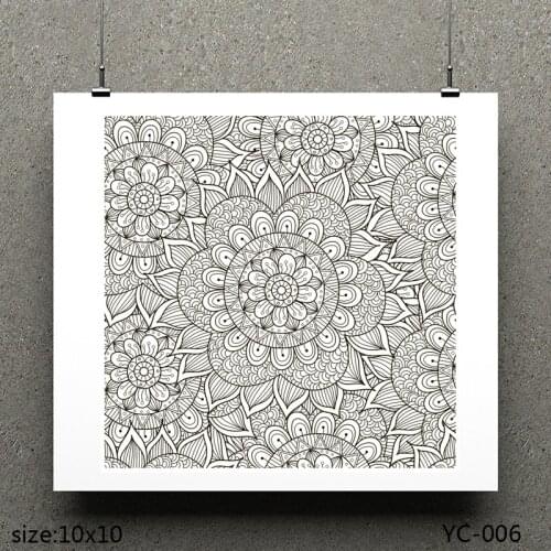 AZSG Veins/Flowers Clear Stamps For Scrapbooking DIY Clip Art /Card Making Decoration Stamps Crafts