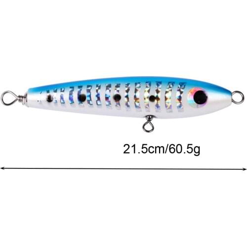 Big ocean Large popper artificial lure Wooden Popper large size popper artificial bait for ocean boat fishing big fish lure