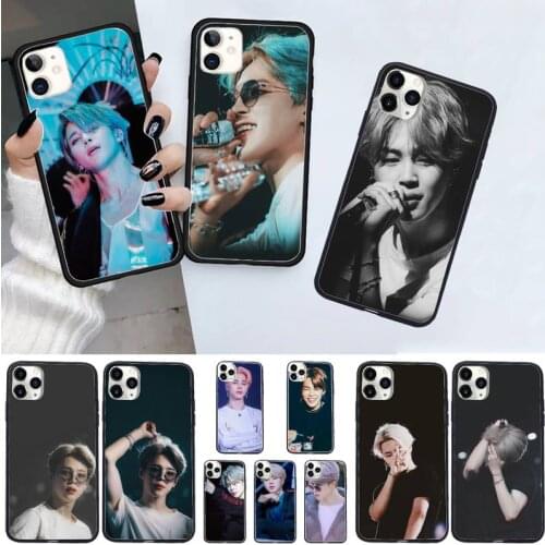 Korean pop singer Jimin kpop high quality luxury Phone Case shell for iPhone 11 12 pro XS MAX 8 7 6 6S Plus X 5S SE 2020 XR