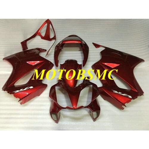 Motorcycle Fairing kit for VFR800 02 03 04 05 06 VFR 800 2002 2003 2004 2005 2006 ABS Red Bodywork+Gifts HW10