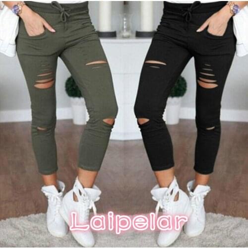 Laipelar Women's Cropped Jeans