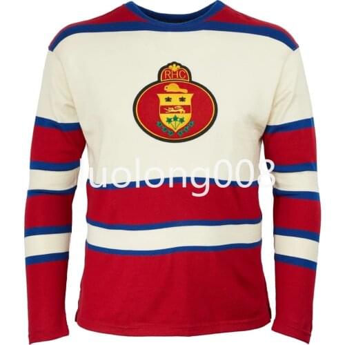 Custom 2020 men Montreal Royals Authentic Hockey Sweater Hockey Jersey Customize any number and name Hockey shirt