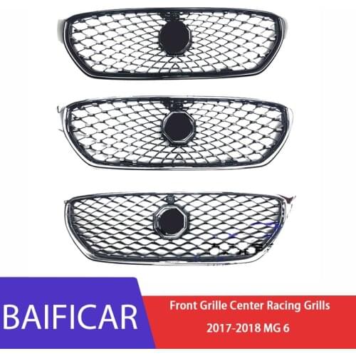 Baificar Brand New Genuine High Quality Front Radiator Center Grille Bumper Racing Grills For 2017-2019 MG6