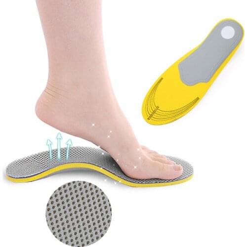 Orthopedic Insoles Orthotics Flat Foot Health Sole Pad for Shoes Insert Arch Support Pad for Plantar Fasciitis Feet Care Insoles