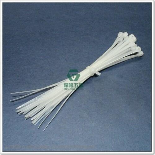 100pcs Self-locking plastic nylon tie black 4*150mm W=3mm cable tie fastening ring cable tie zip wraps strap nylon cable tie set