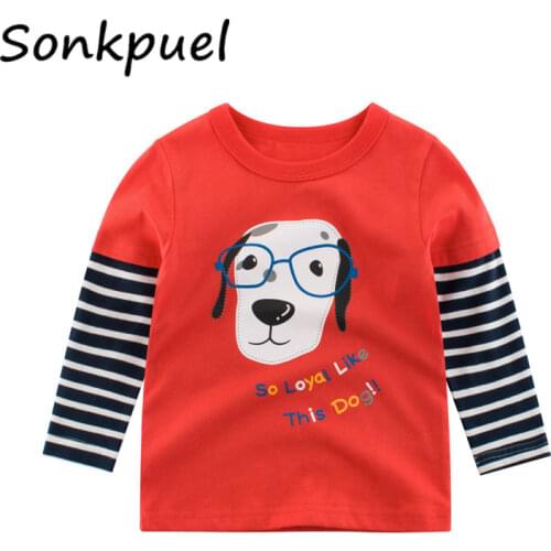 Sonkpuel Long Sleeve T-Shirts For Boys